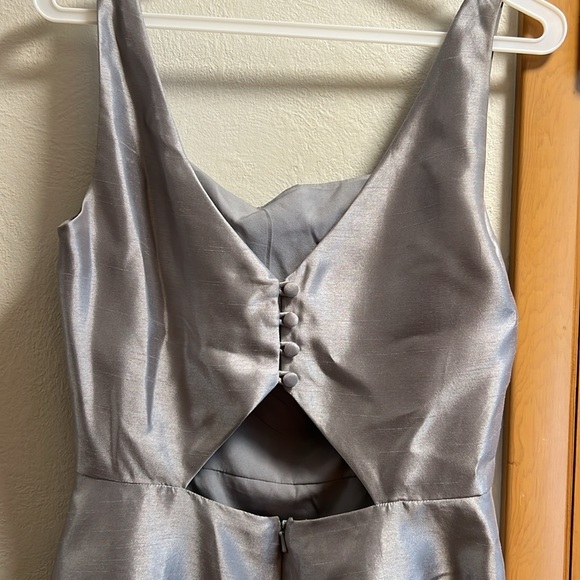 Silver bridesmaid dress - Picture 5 of 6